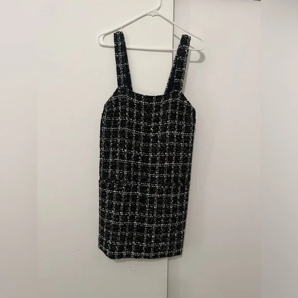 Abercrombie and Fitch Tweed Shift Mini Dress - Picture 1 of 3